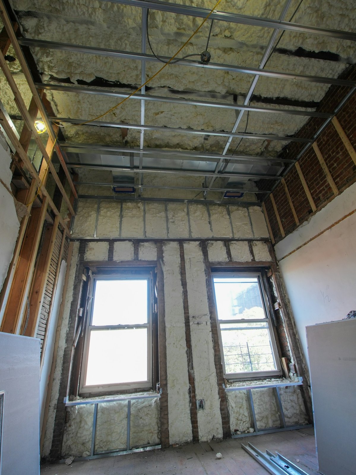 Isolation des combles par soufflage